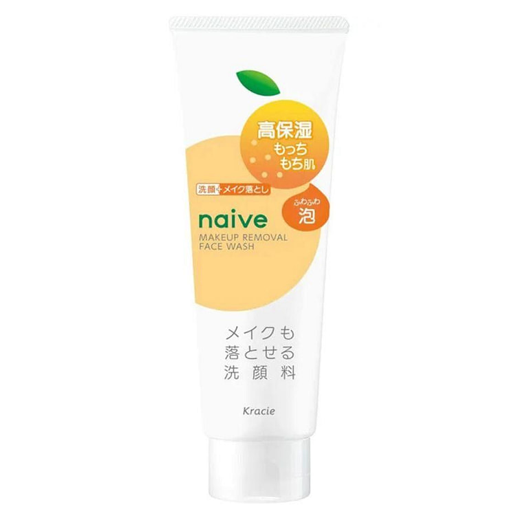 Naive Facial Makeup Cleanser Foam Moist 180g 1 count