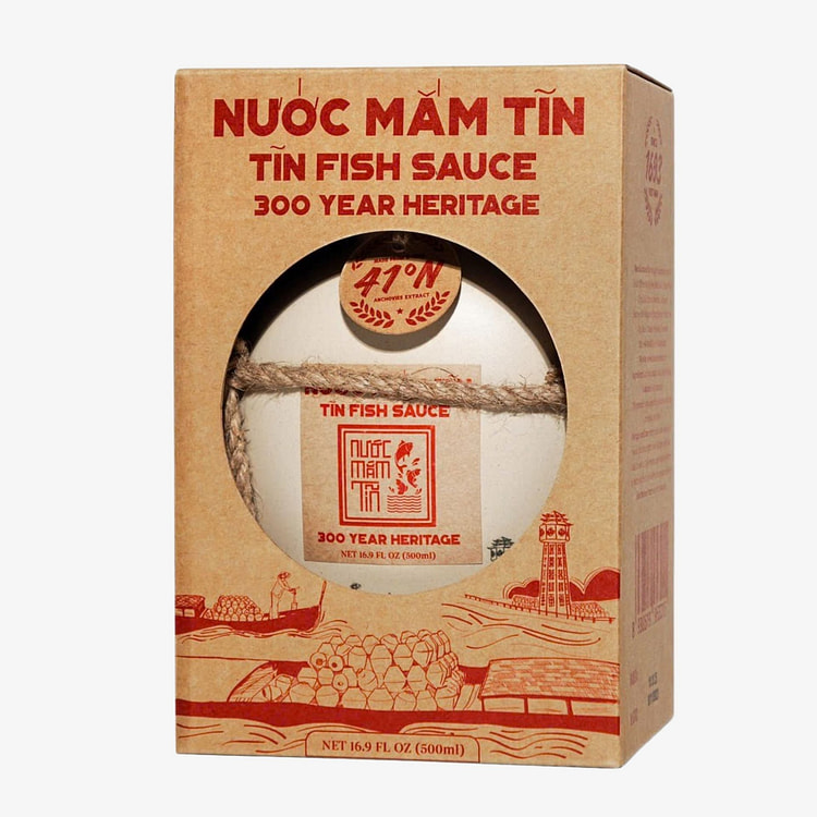 Tin Fish Sauce 41N Ceramic Bottle 500ml 1 Count