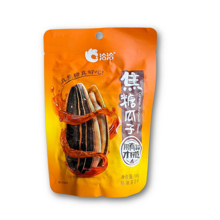 恰恰 焦糖瓜子 108g/袋 1 包