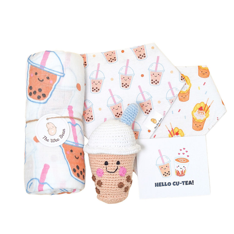 Little Essentials Baby Gift Set - Boba Tea 1 pack