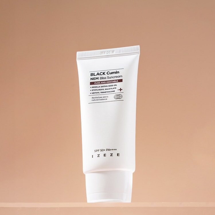 IZEZE Black Cumin NEM Bliss Suncream SPF 50+ PA++++ 50ml