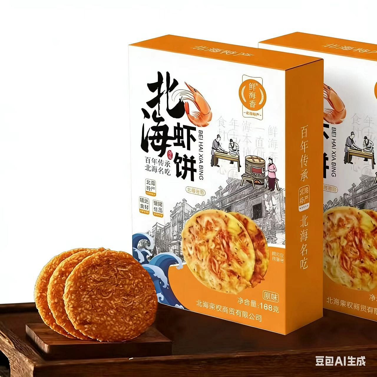 Lao Jie Xia Bing 168 g 1 box 168 g