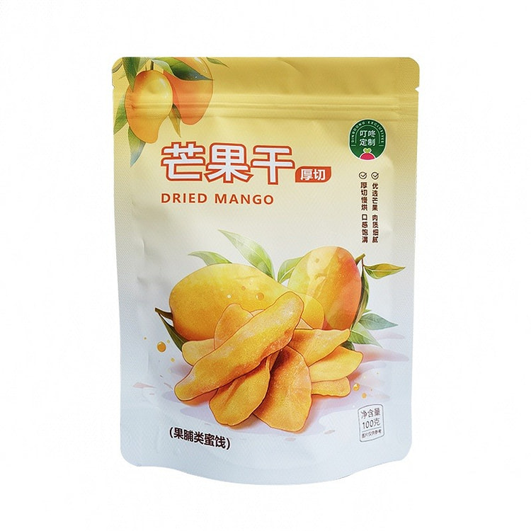 叮咚定制 芒果干(厚切) 100 克