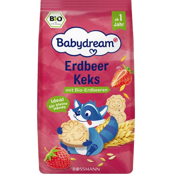 Babydream 德国婴儿有机草莓饼干