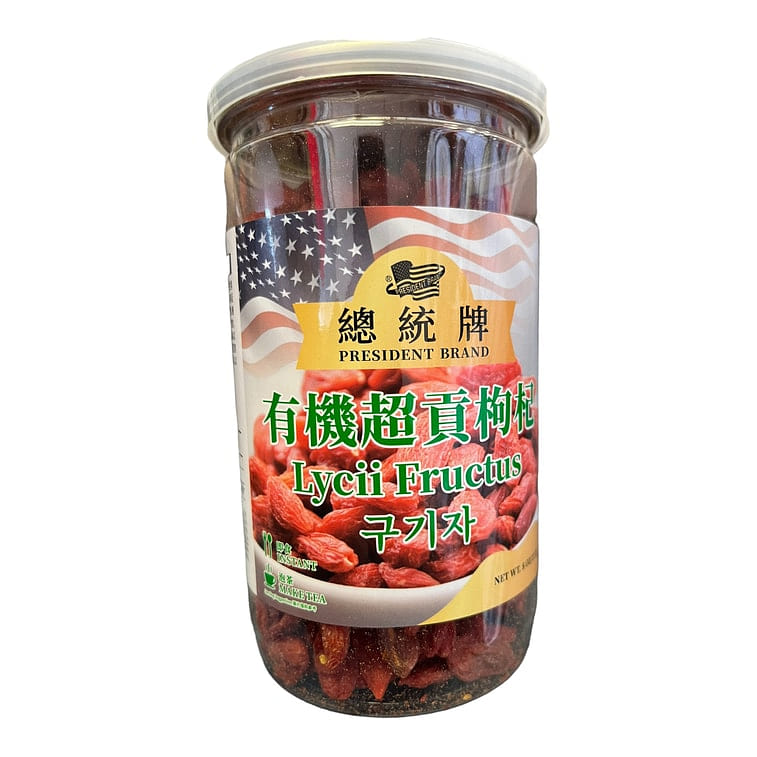 President Brand Lycii Fructus Goji Berries 227 g Gou Qi Zi 227 g