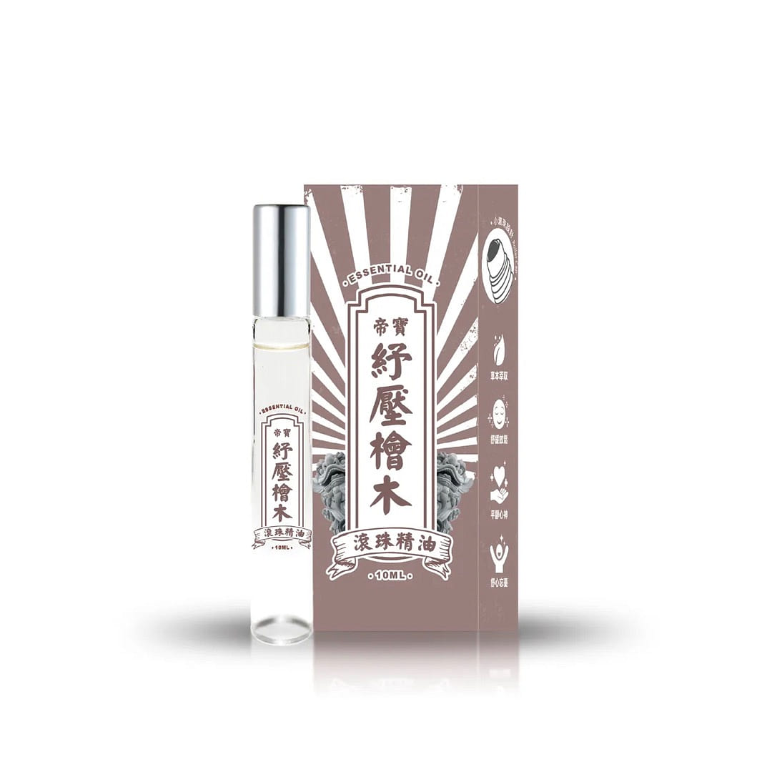 Taiwan Kinman Hinoki Yi Tiao Gen Essential Oil Roller 10 ml