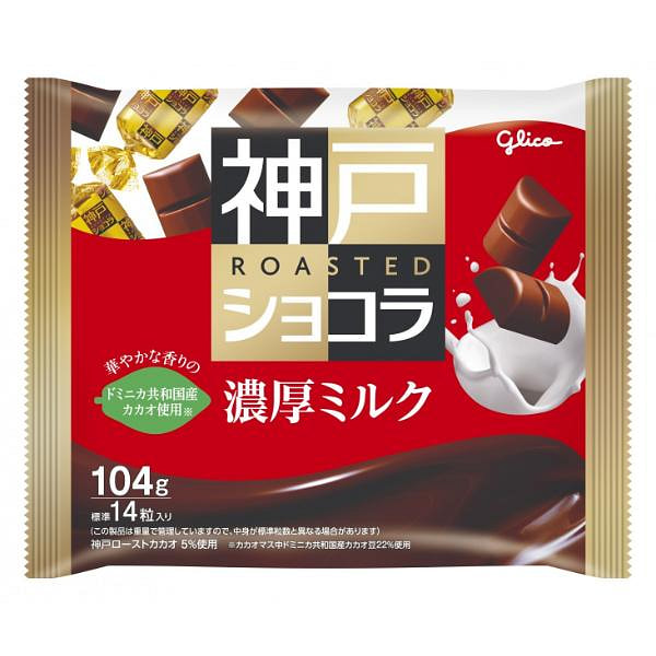 Glico Kobe Chocolate Thick Milk 104g 1 each