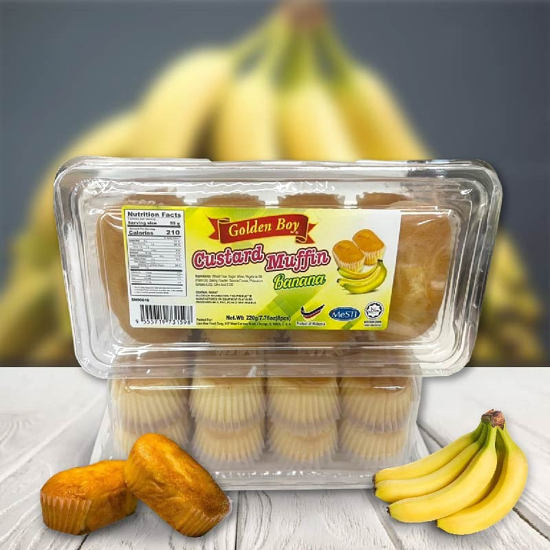Custard Muffin Banana Flavour 7.76 oz