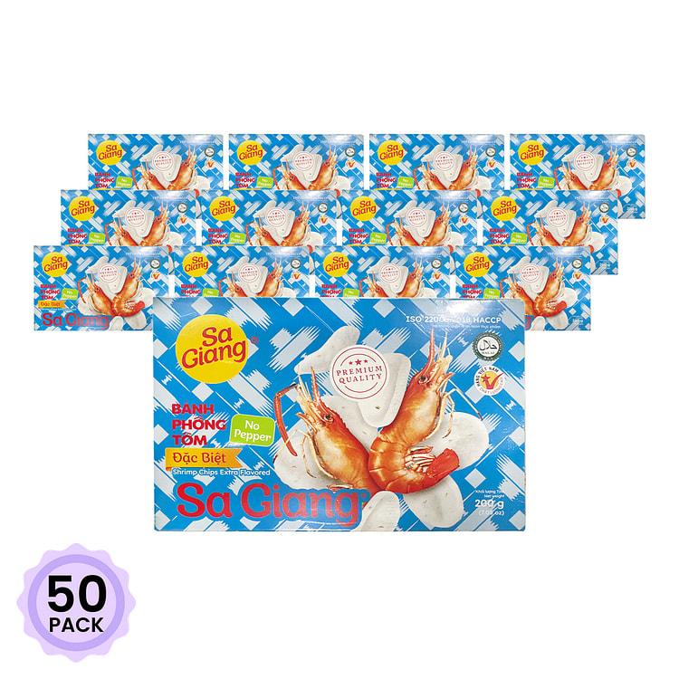 Banh Phong Tom Dac Biet 龙虾片 7 盎司*50 包