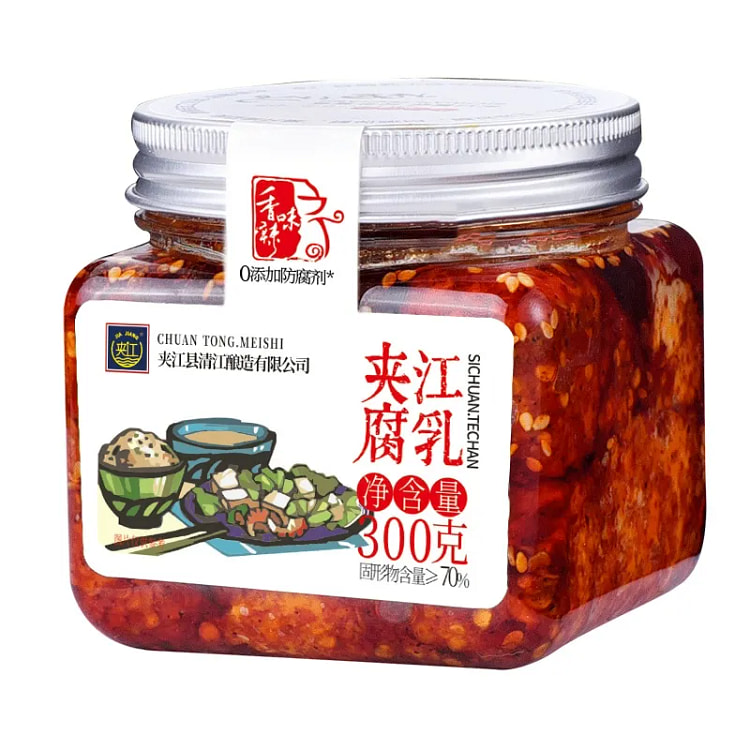 Sichuan specialty moldy tofu * 300g 1 bottle