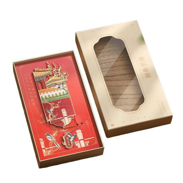 古典中国风金属书签 喜上眉梢 148*78mm 1 盒