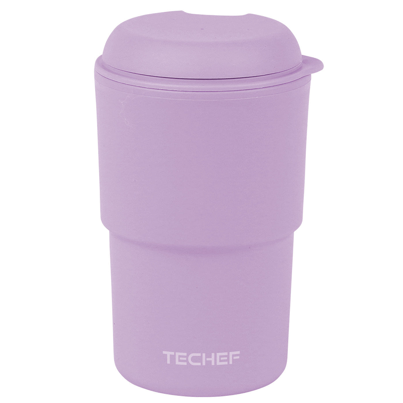 TECHEF Pastell Insulated Tumbler with Lid Purple 1 each