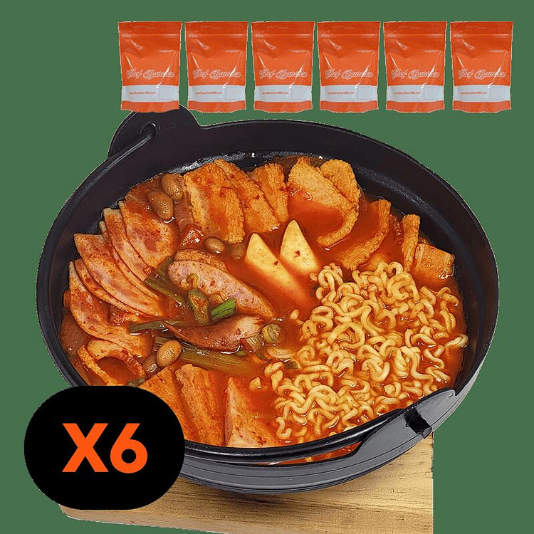 Budaejjigae - Korean Army Stew 6 PACKS