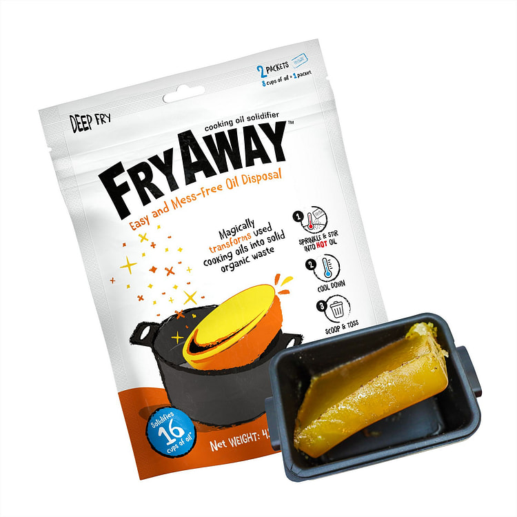 FryAway 油炸食用油凝固剂