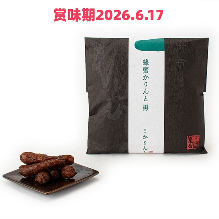 麻布十番 蜂蜜花林糖黑米果 60g 1 份