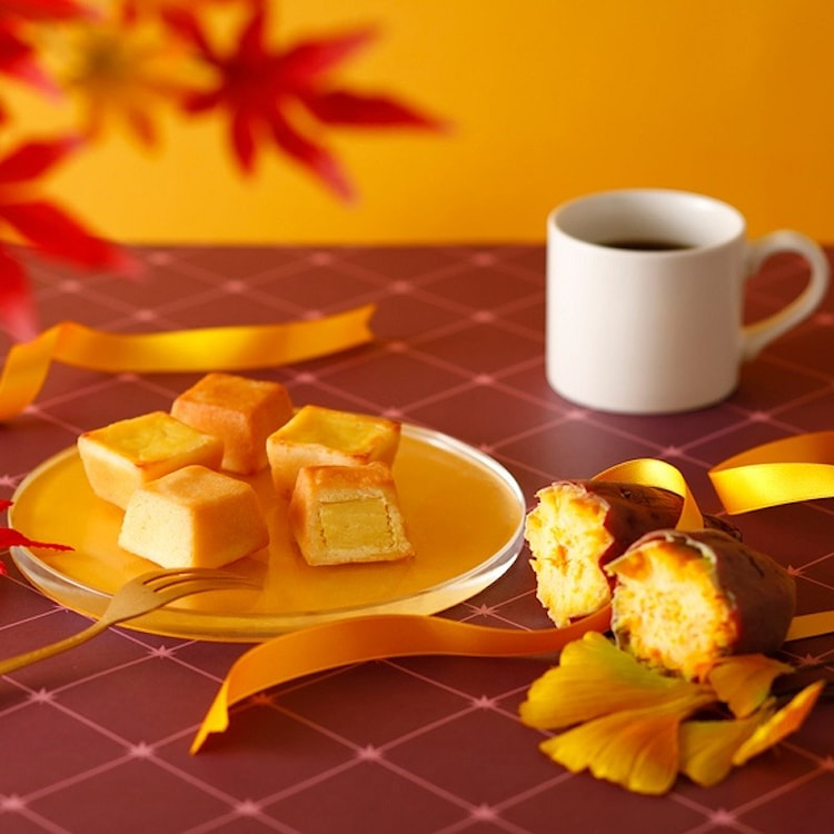 日本资生堂秋季限定款红薯芝士蛋糕礼盒3枚入 1 盒