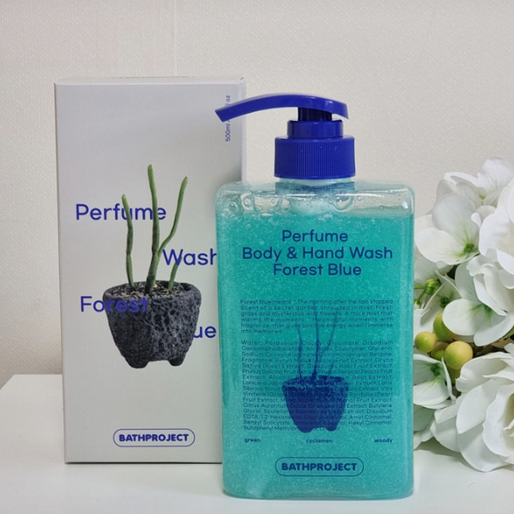 bathproject沐浴露FOREST BLUE
