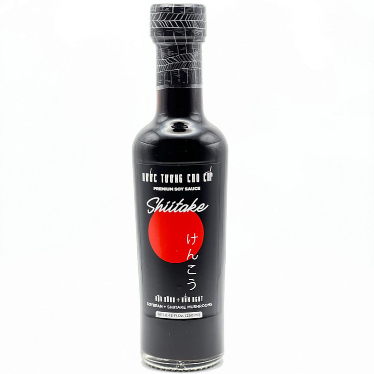TIN BRAND PREMIUM SHIITAKE SOY SAUCE 250ML 8.45 oz