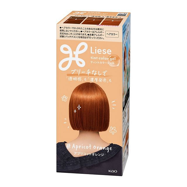 KAO Liese Tint Color Gel(Apricot Orange)