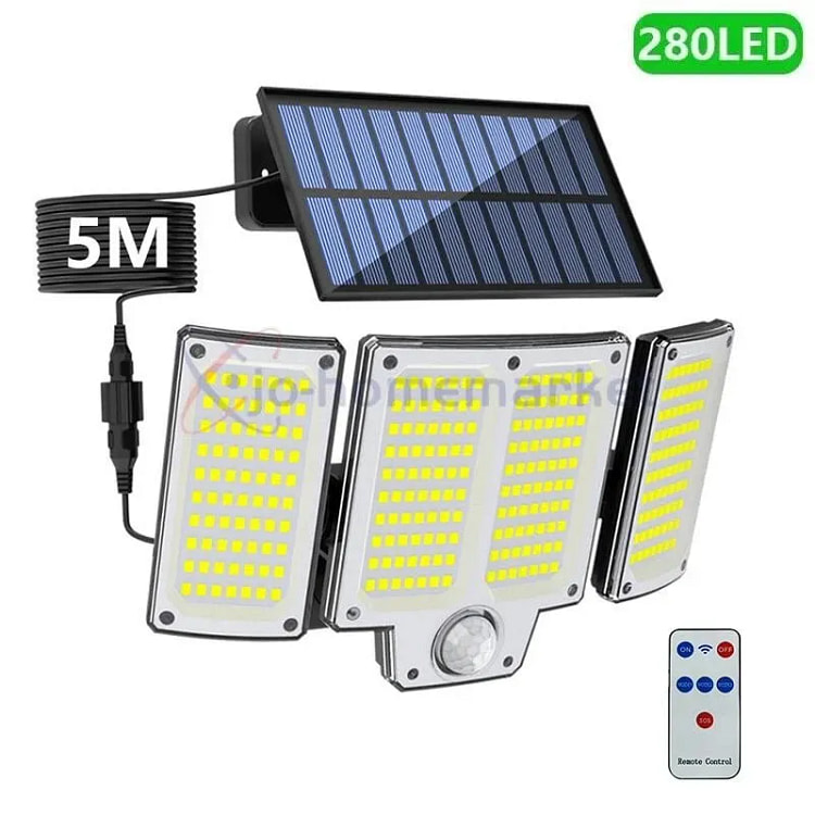 9900000lm LED Solar Street Lights Security Flood L 1 box