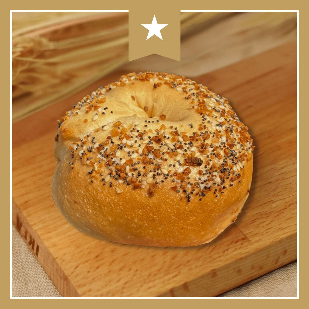 Sunmerry - Everything Cream Cheese Bagel 3 oz