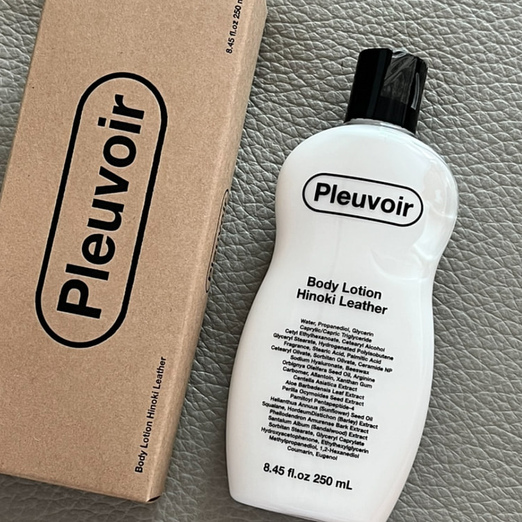 Pleuvoir身体乳Hinoki Leather