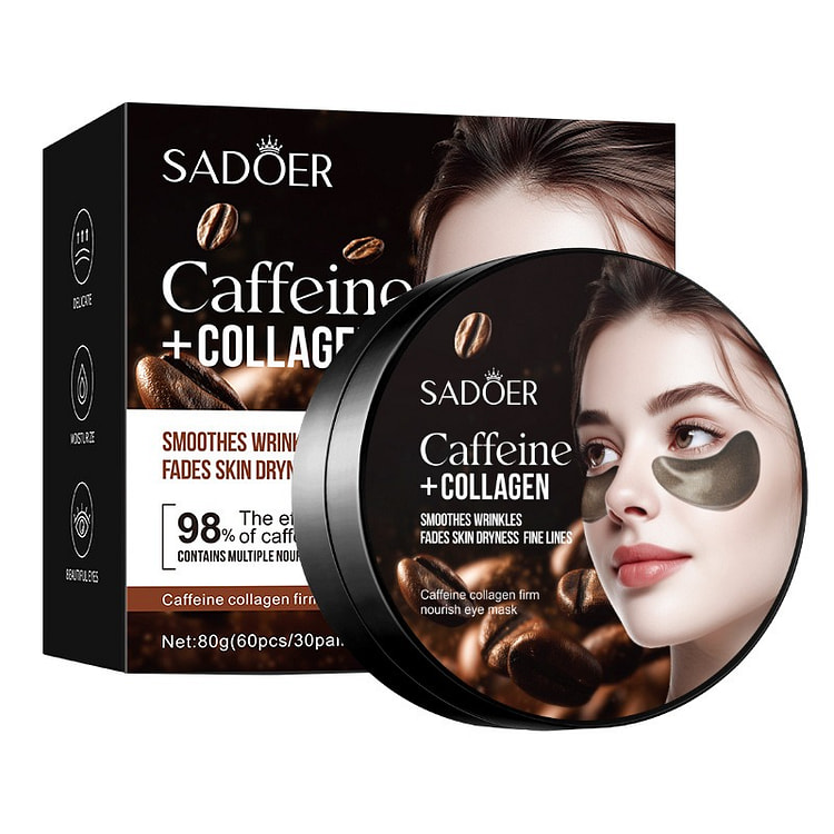 Caffeine and Collagen Firming Nourishing Eye Mask 1 box