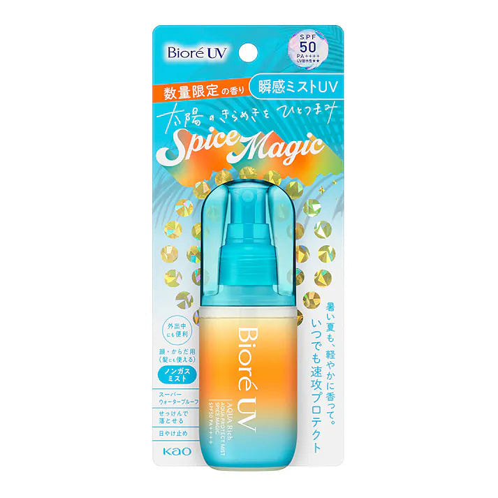 Biore UV Aqua Rich Aqua Protect Mist Spice Magic 1 each