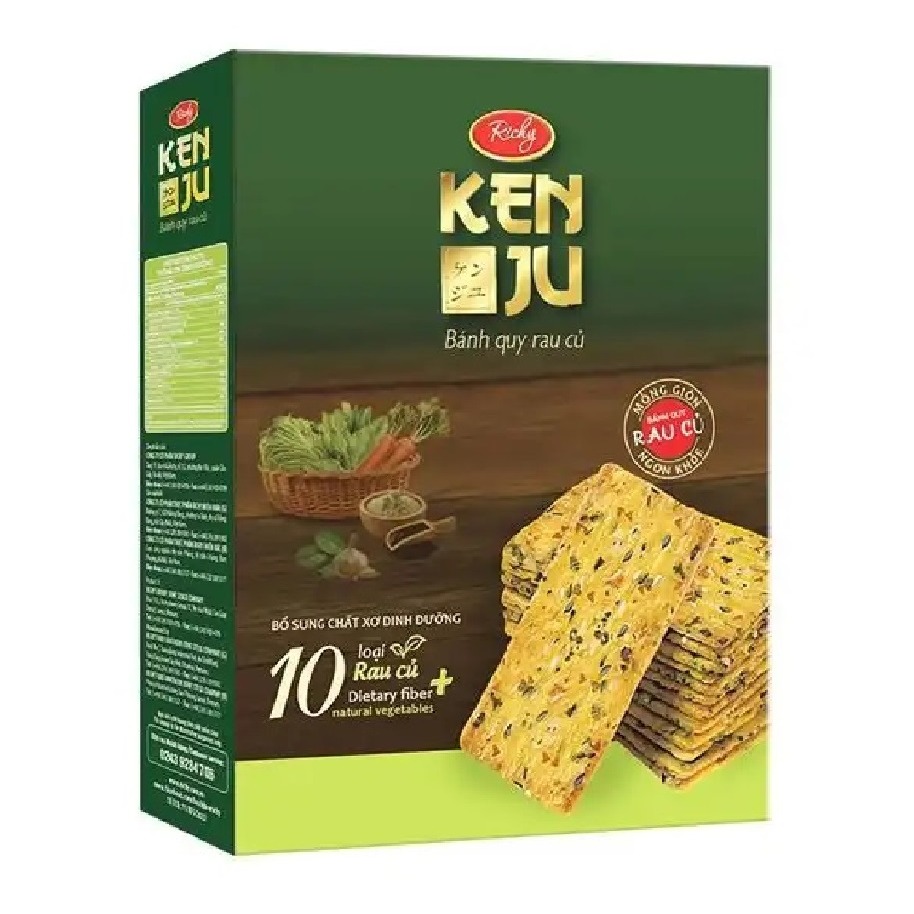Bánh Quy Kenju Rau Củ Hộp 288 g