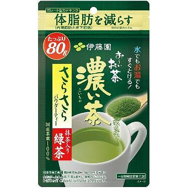 伊藤园 绿茶 浓茶抹茶粉 80g