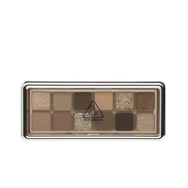 3CE 12-Color Matte & Shimmer Palette Raw Neutrals 1 each