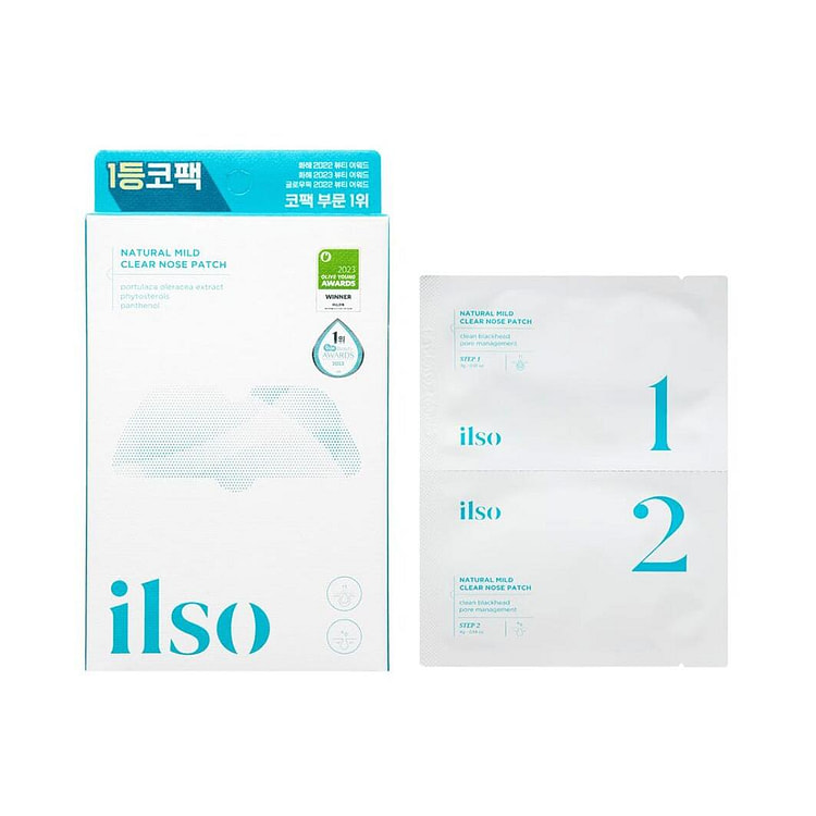 Ilso Natural Mild Clear Nose Patch 1 each