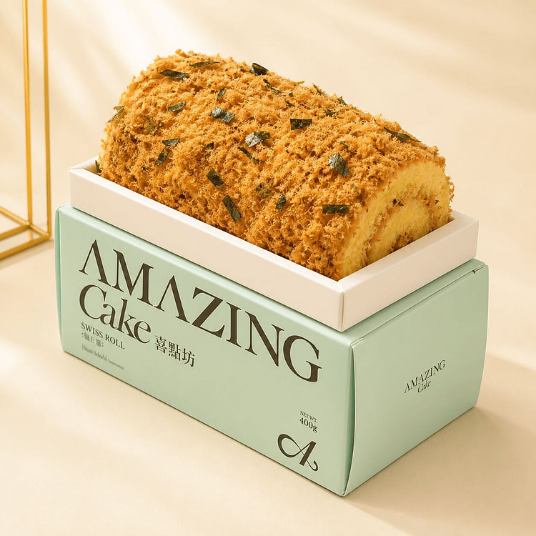 Seaweed and Pork Floss Roll
