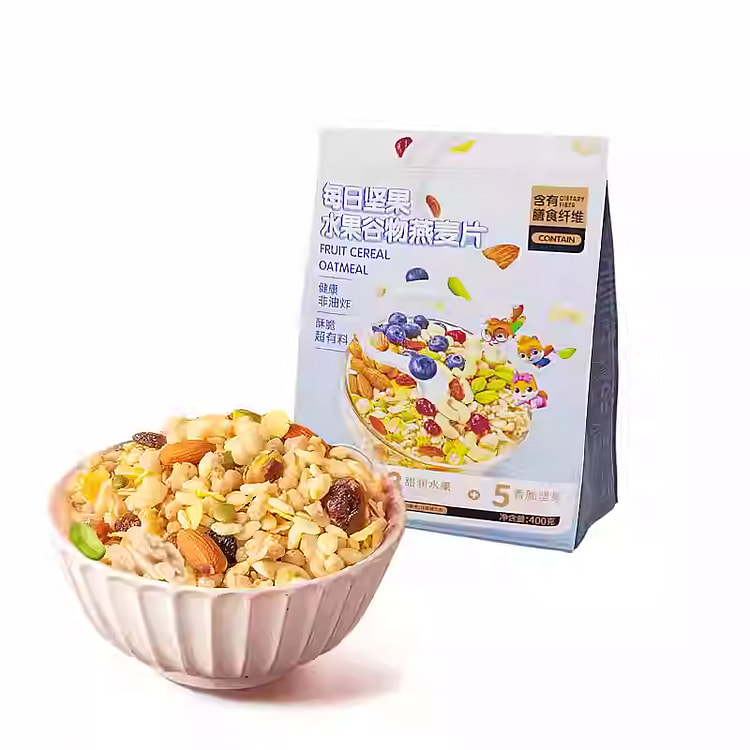 三只松鼠坚果水果燕麦片