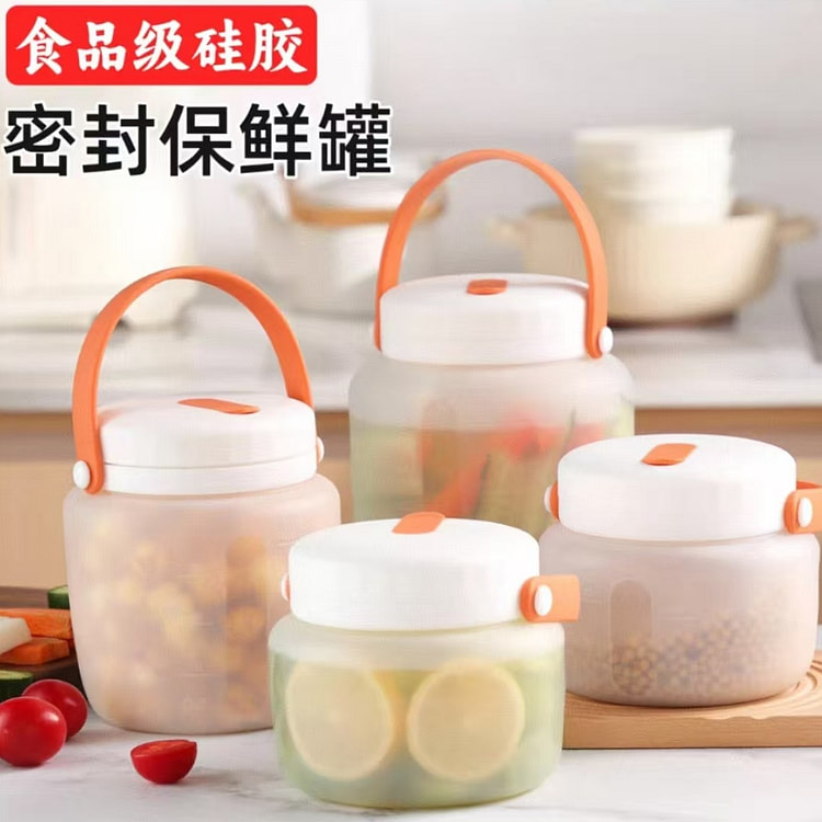 Airtight Storage Jar Blue 500ml 1 count