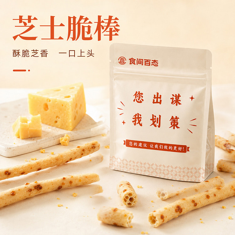 Mid-Autumn Non-Fried Cheese Crisps Snack Gift 1 each