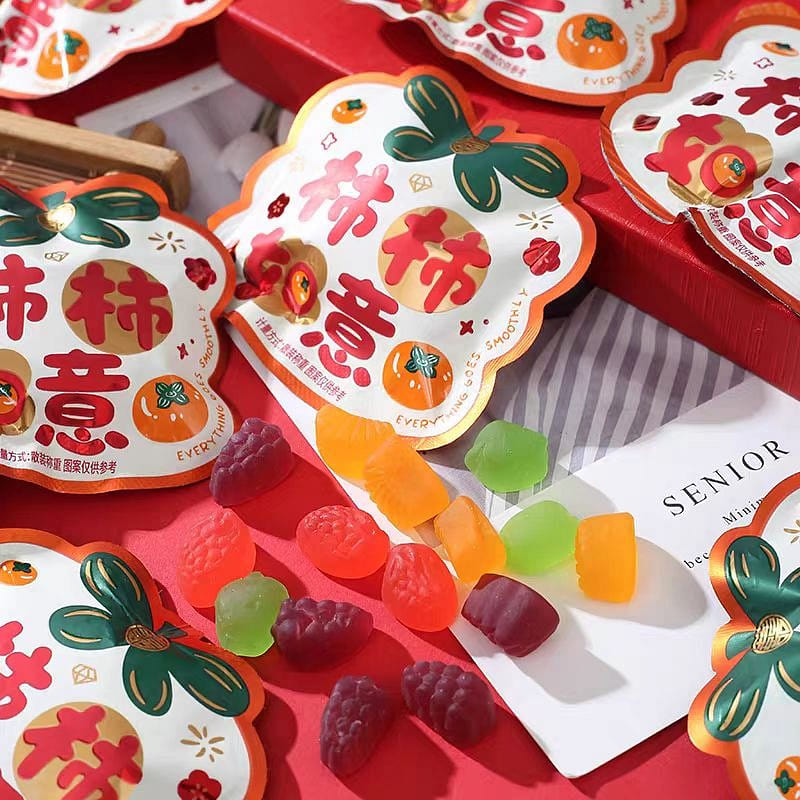 New Year Madam Persimmon Candy 250g*1 Pack 250 g