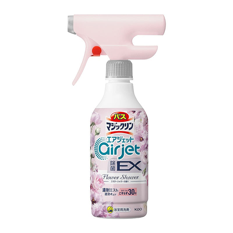 バスマジックリン エアジェット 除菌EX フラワーシャワーの香り 本体 390ml 1 個