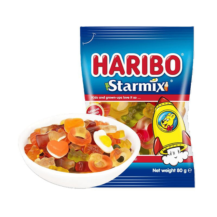 Haribo 土耳其进口星满贯水果味软糖 80 克
