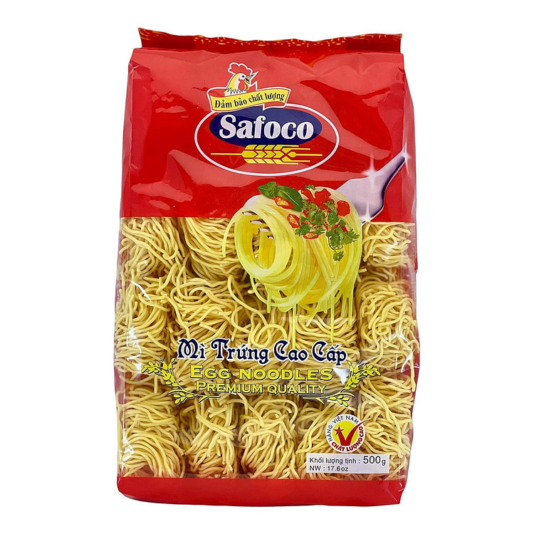 Safoco鸡蛋面500g 越南拉面 劲道面条泡面