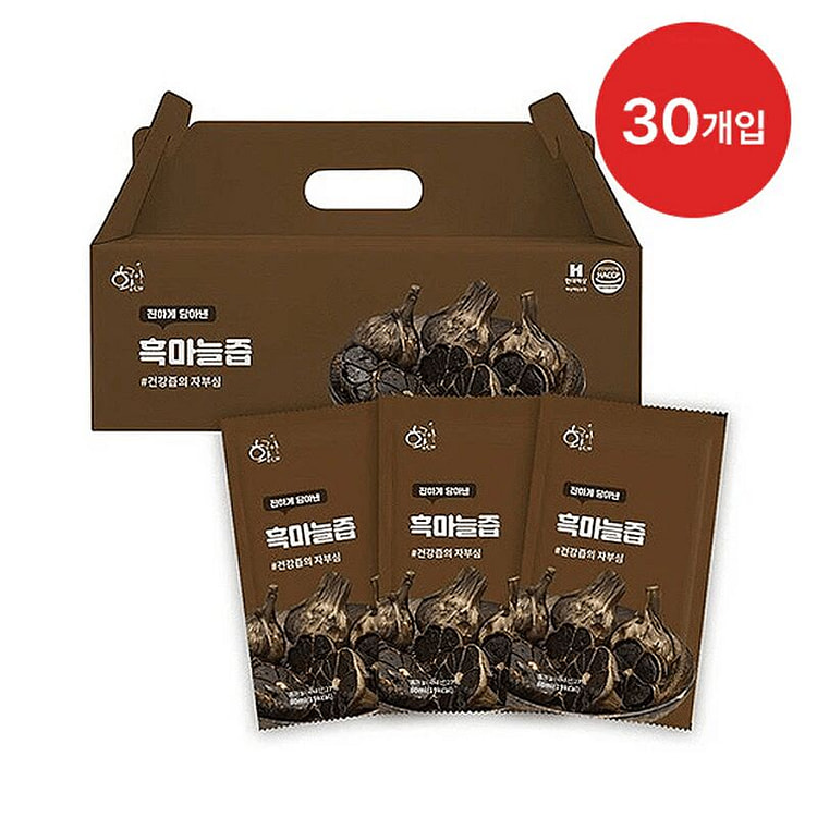 金家黑蒜提取物（30包） 80 毫升