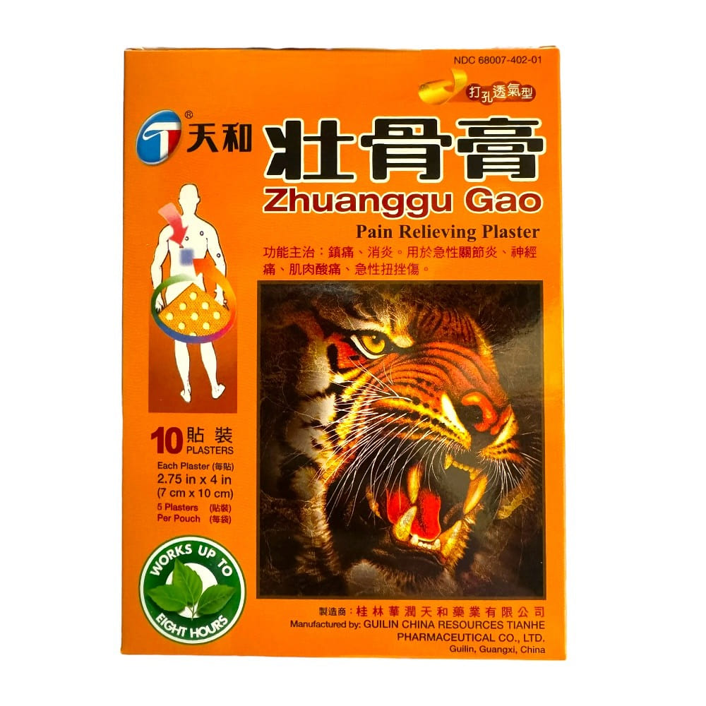 TIANHE SHEXIANG ZHUANGGU GAO 10 Patches 1 box