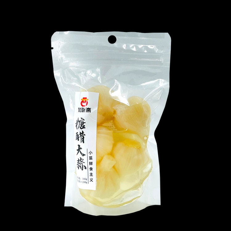 知香斋糖醋蒜糖醋大蒜头泡蒜头下饭菜腌制咸菜300g*1袋