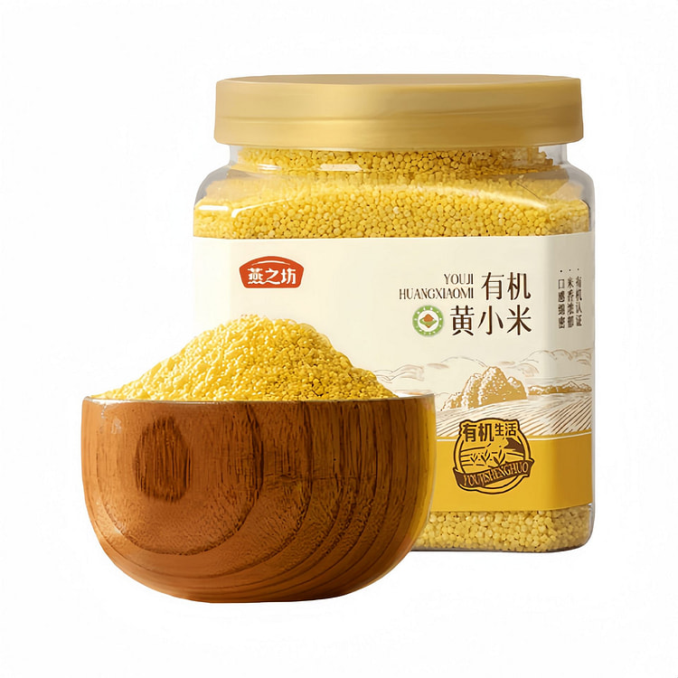 燕之坊 有机金玉黄小米 500g*1罐 500 克