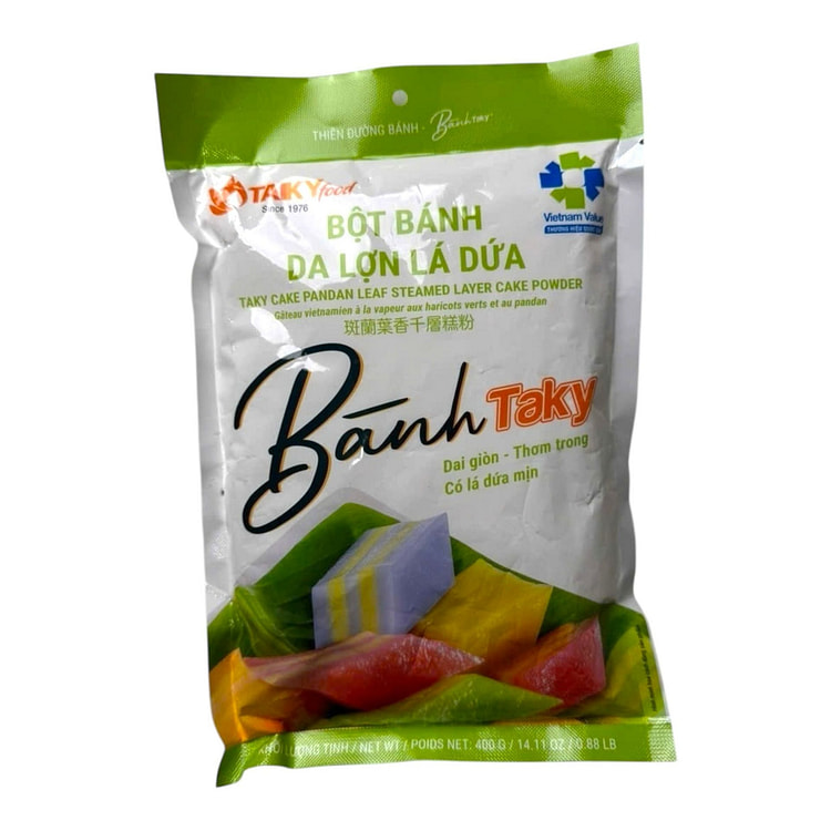 TAIKY Pandan Leaf Steamed Layer Cake Mix