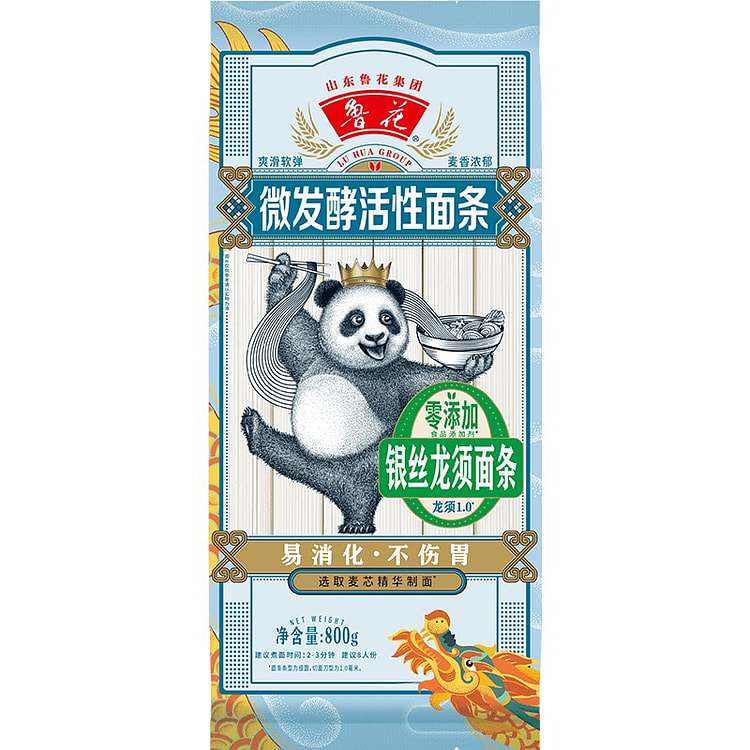 Lu Hua Panda Series Classic Dragon Beard Noodles