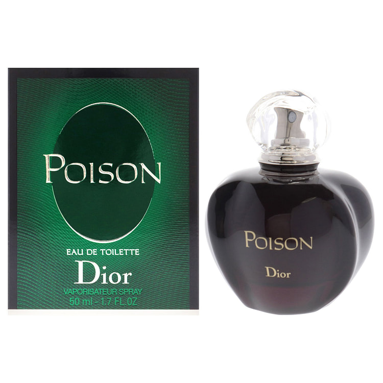 Nước hoa Poison của Christian Dior dành cho nữ - Chai xịt EDT 1.7 1.7 oz