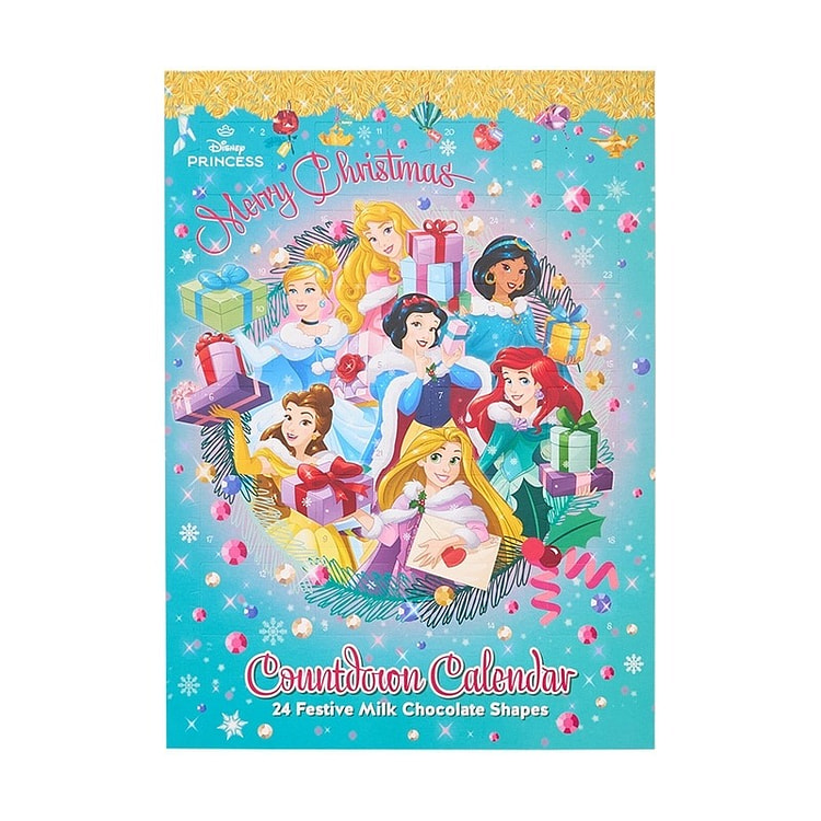Christmas Chocolate Calendar Princess 24pcs 1 box