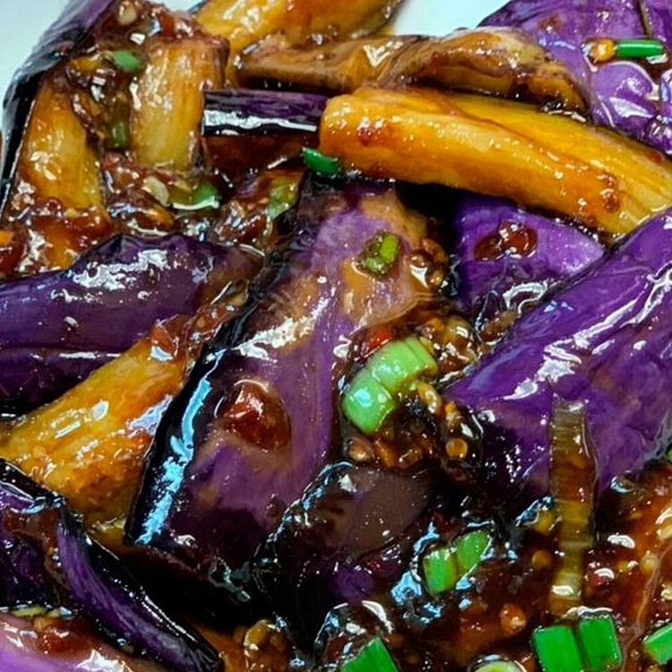 Eggplant W/Garlic Sauce Small Portion