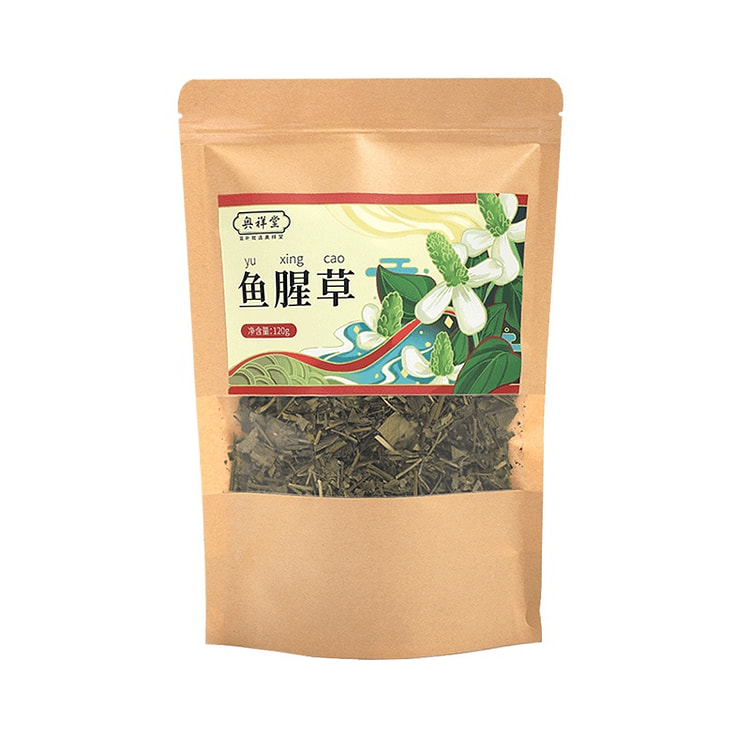 奥祥堂 野生鱼腥草干货中草药材新鲜 120g*1袋